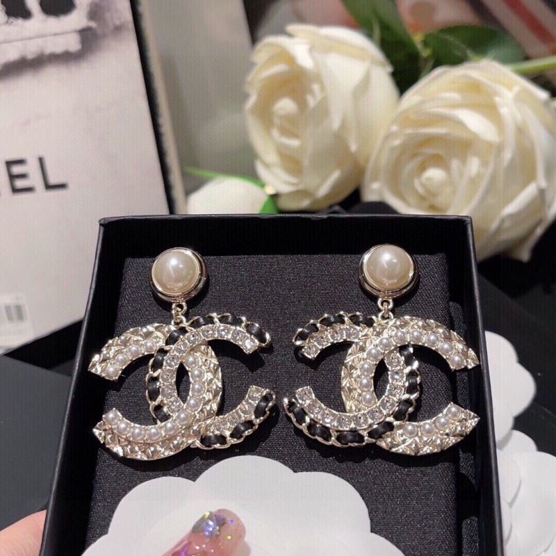 Ch*el earrings